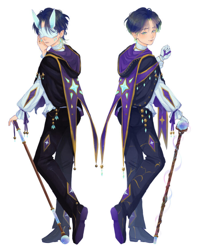 Cinq Commission (Character Design)